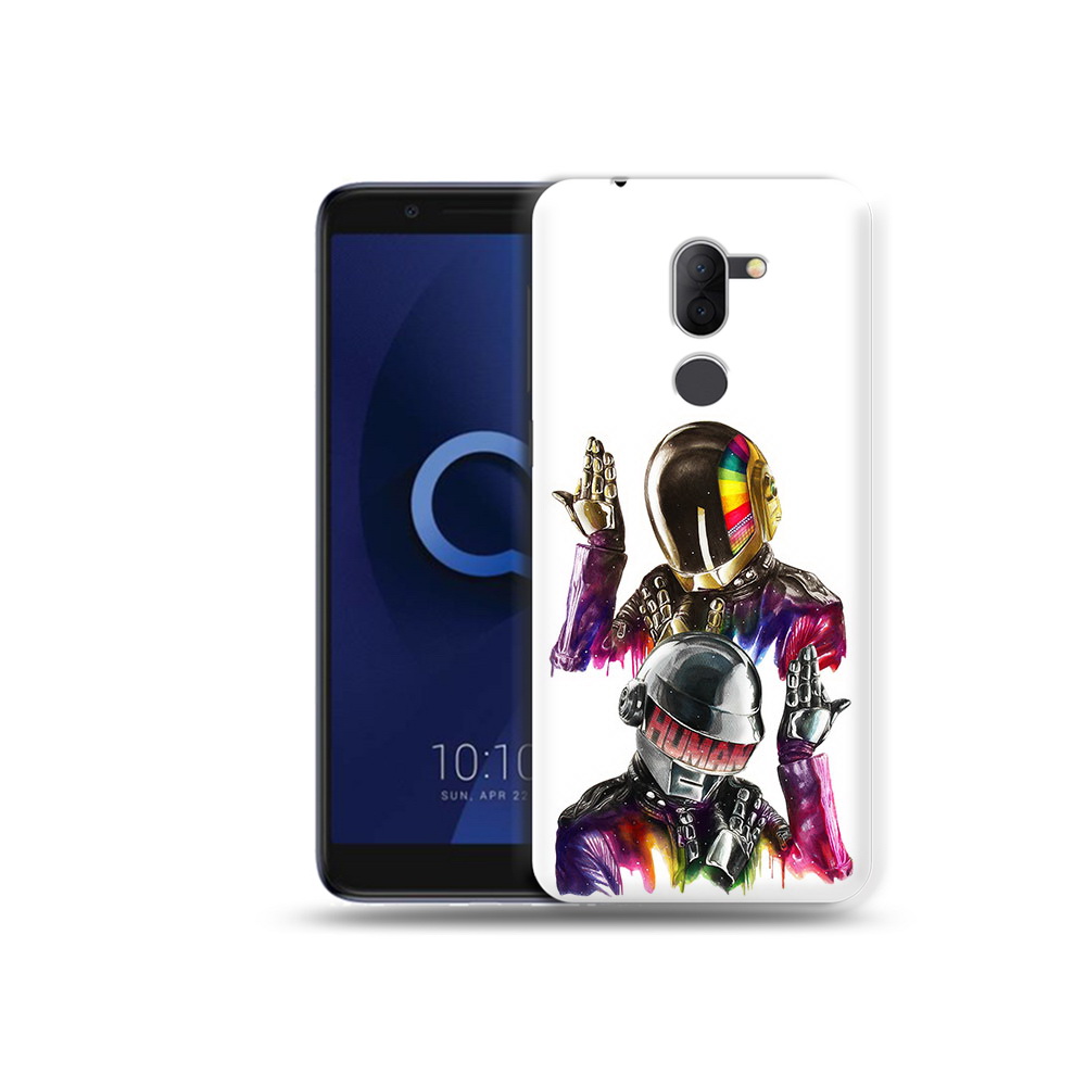 

Чехол MyPads Tocco для Alcatel 3X диско космонавты (PT112114.674.329), Прозрачный, Tocco