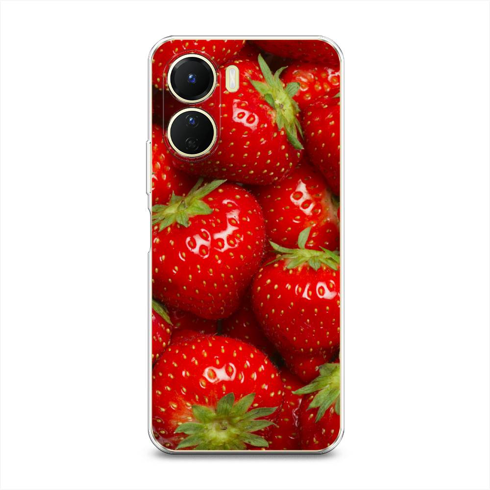 

Чехол Awog на Vivo Y16 "Клубника", 267850-10