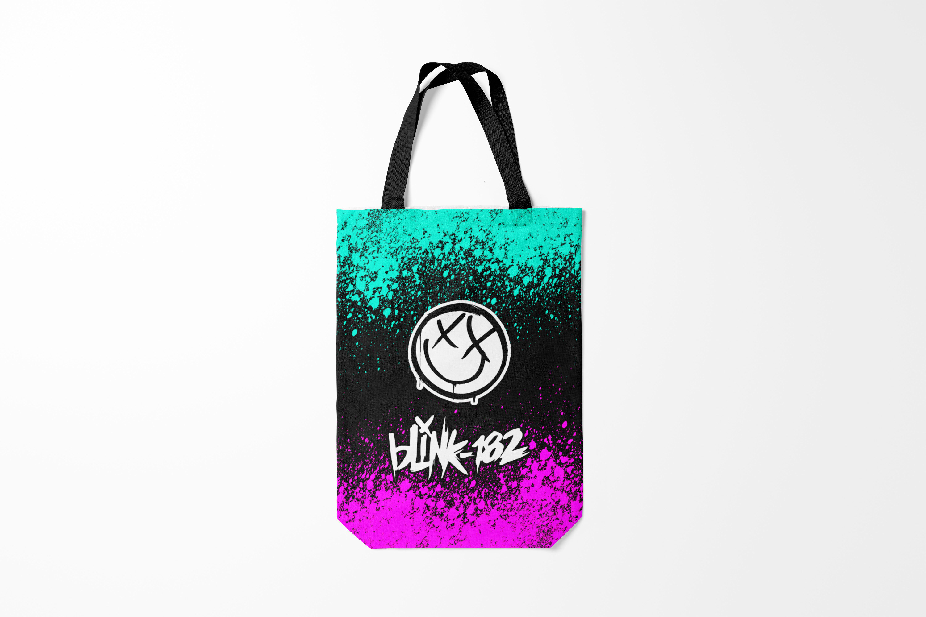 

Сумка шoппер унисекс Burnettie Blink 182 3, черный, Blink 182 3