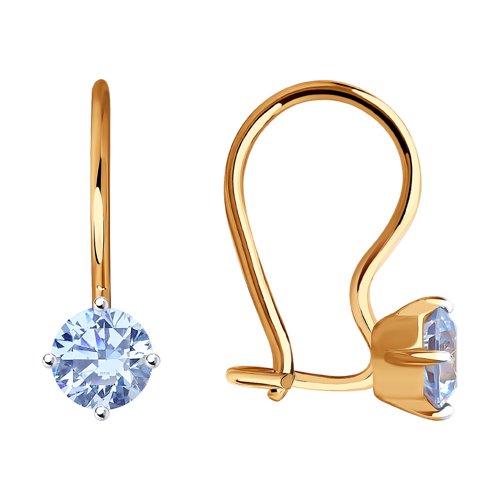 

Серьги из золота TEO MAORI 826948, фианит, 826948