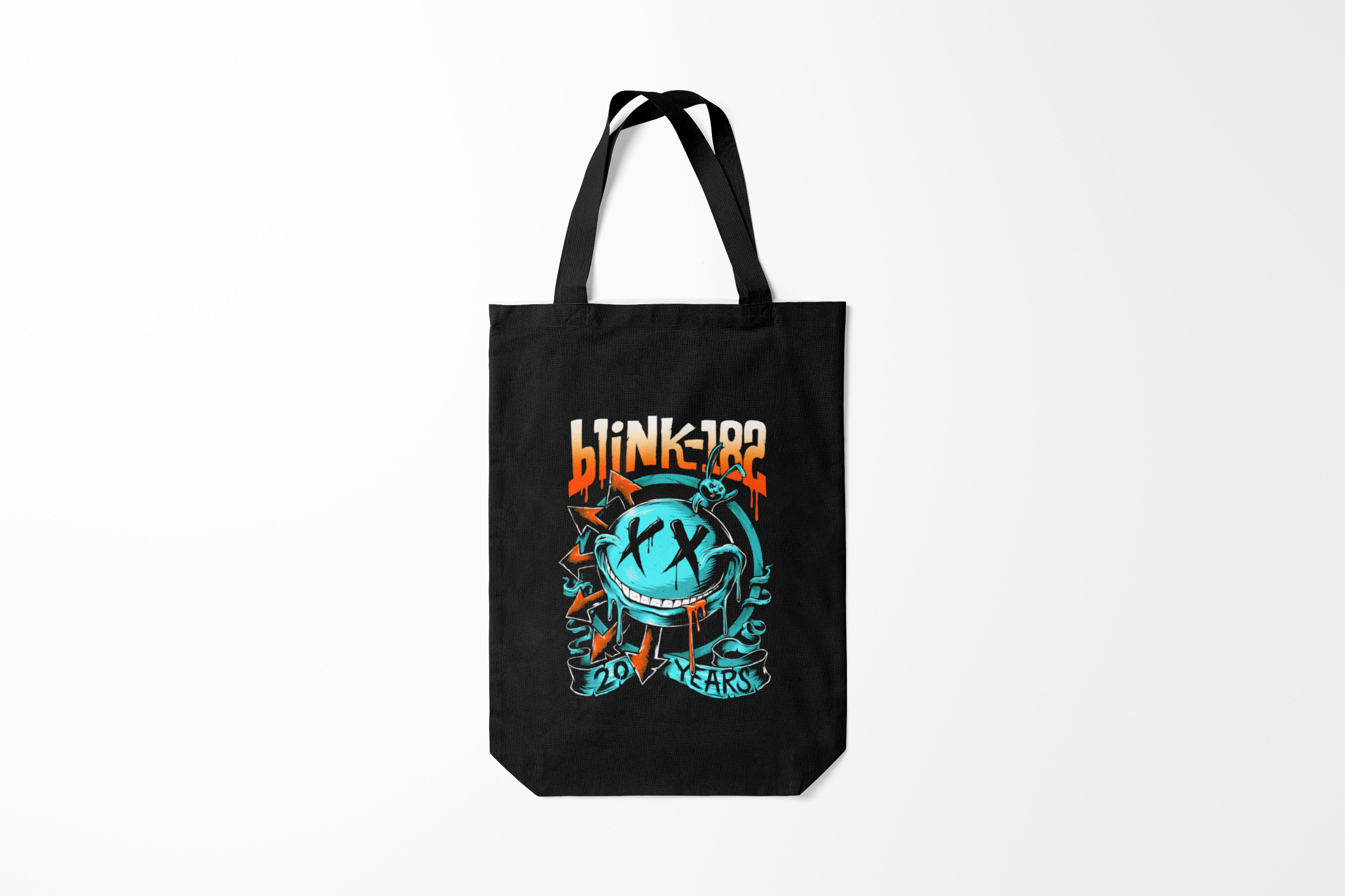 

Сумка шoппер унисекс Burnettie Blink 182, черный, Blink 182
