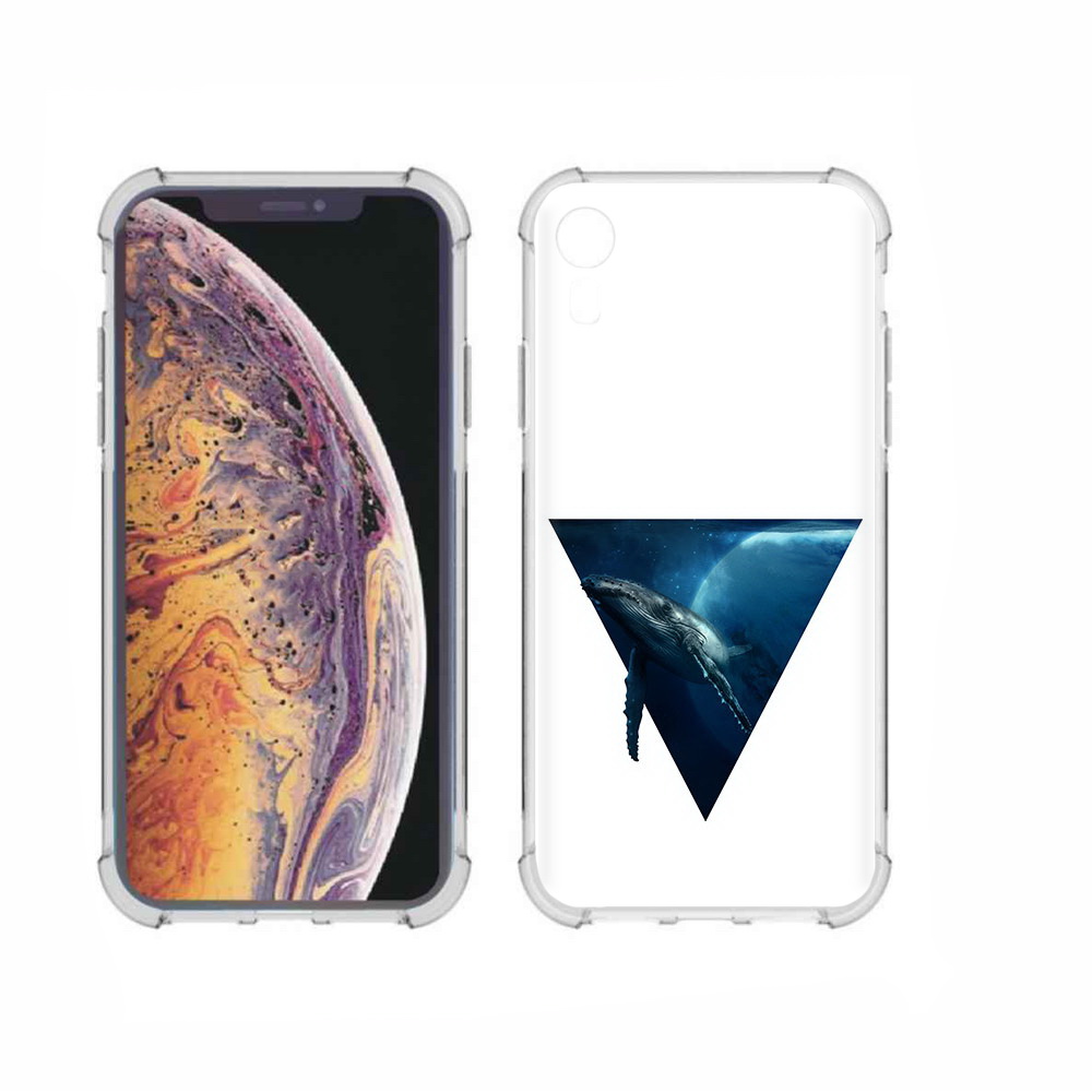 

Чехол MyPads Tocco для Apple iPhone XR 3D кит, Прозрачный, Tocco