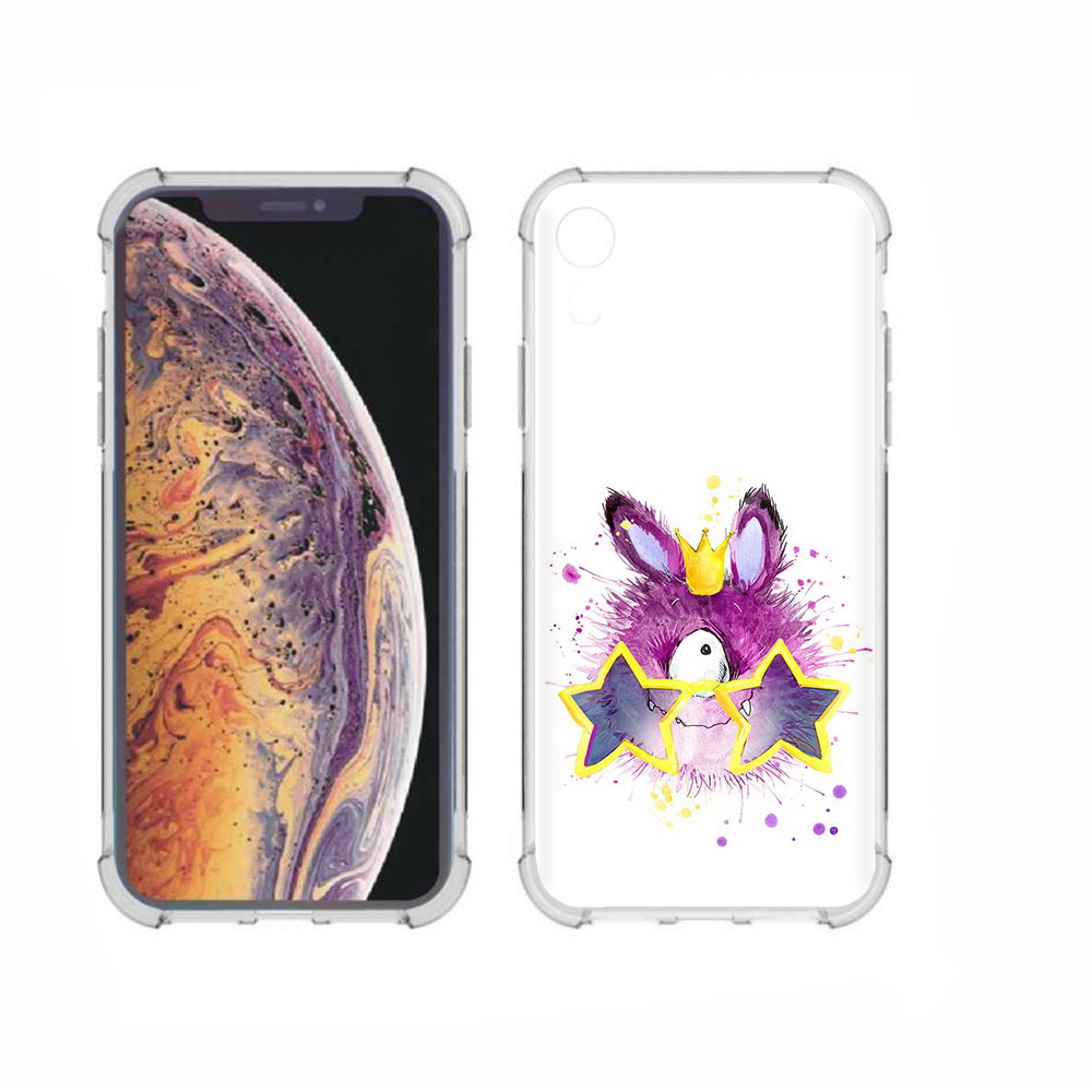

Чехол MyPads Tocco для Apple iPhone XR Шуршуля, Прозрачный, Tocco