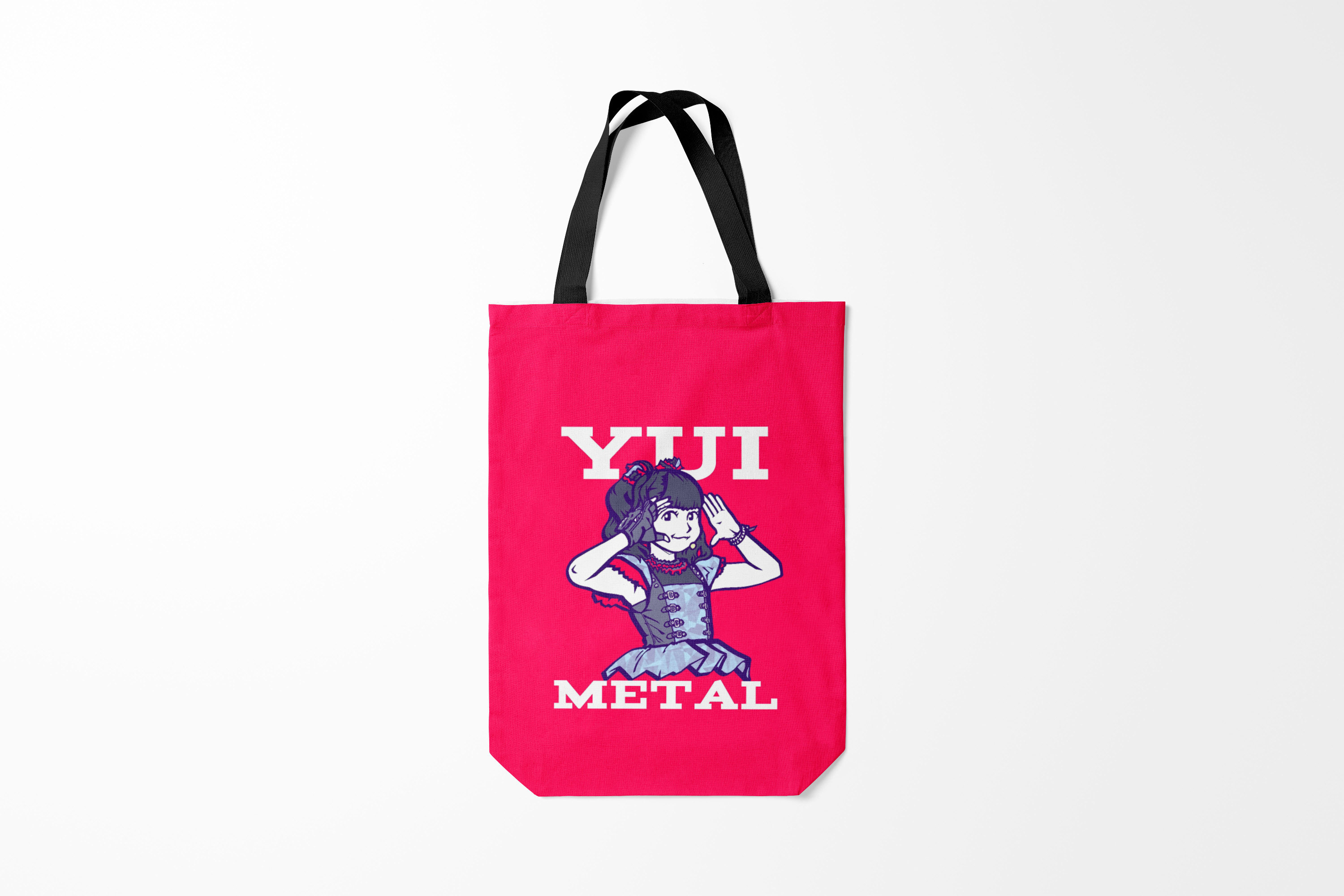

Сумка шoппер унисекс Burnettie Babymetal Юи Метал, черный, Babymetal Юи Метал