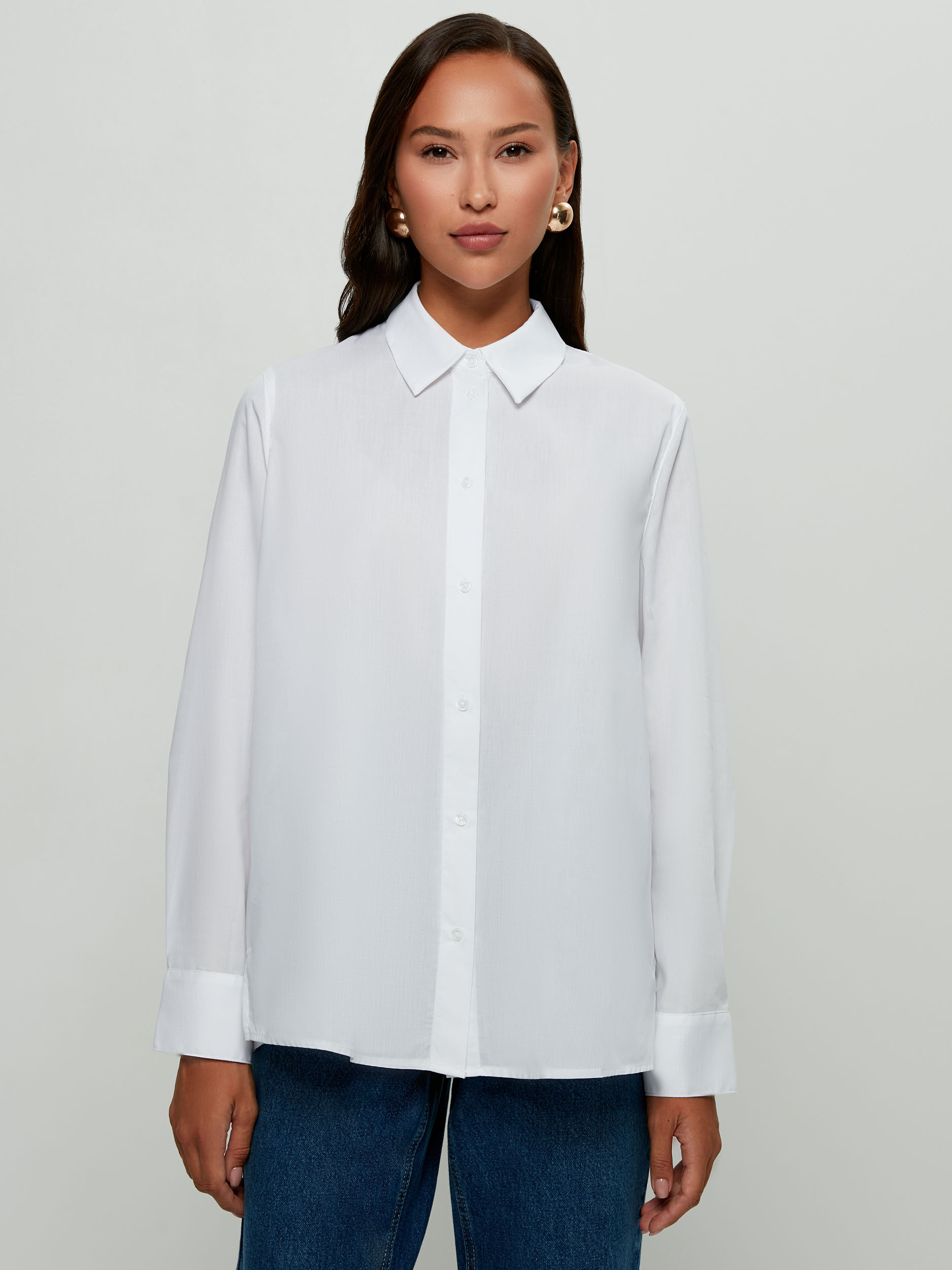 

Рубашка женская ZARINA 2368118319-1 белая XS, 2368118319-1