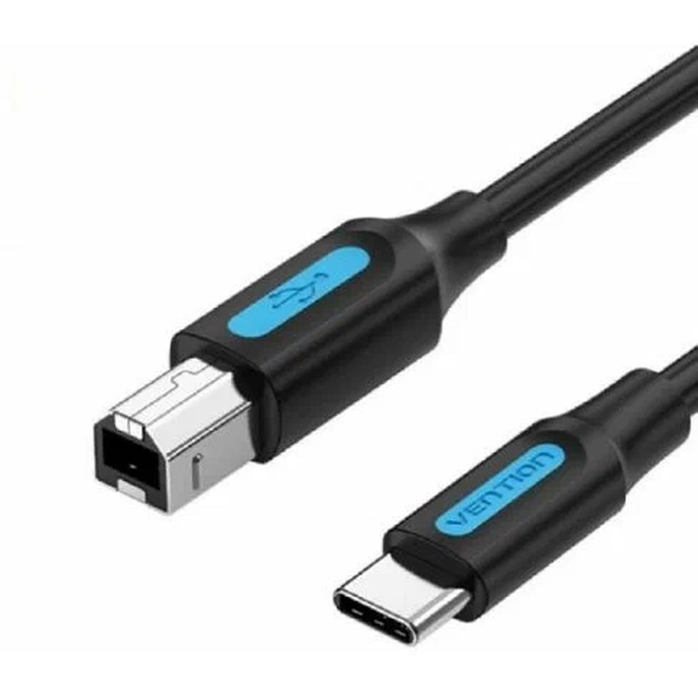 фото Кабель vention usb type с - usb type b 1 м (cqubf)