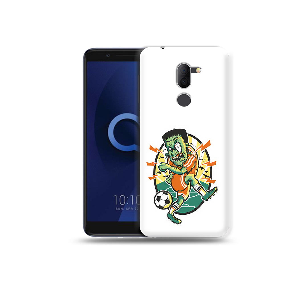 

Чехол MyPads Tocco для Alcatel 3X зомби футболист (PT112114.674.368), Прозрачный, Tocco