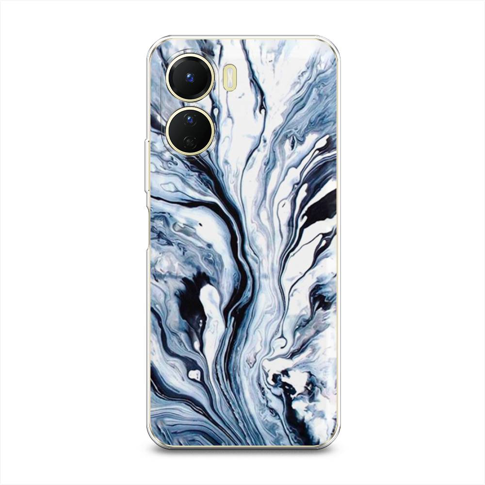 

Чехол Awog на Vivo Y16 "Голубой минерал мрамор", 267850-3