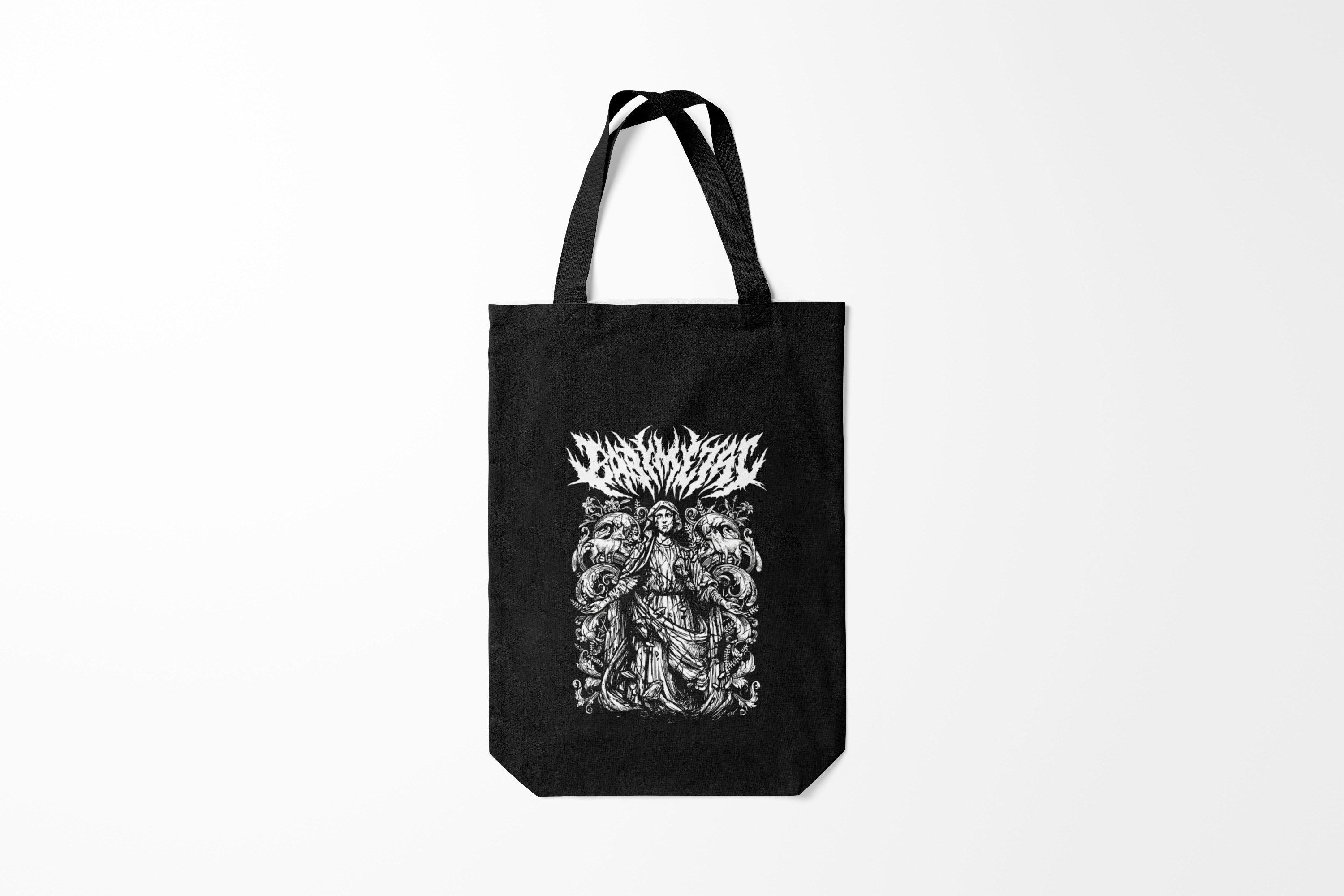 

Сумка шoппер унисекс Burnettie Babymetal Art, черный, Babymetal Art