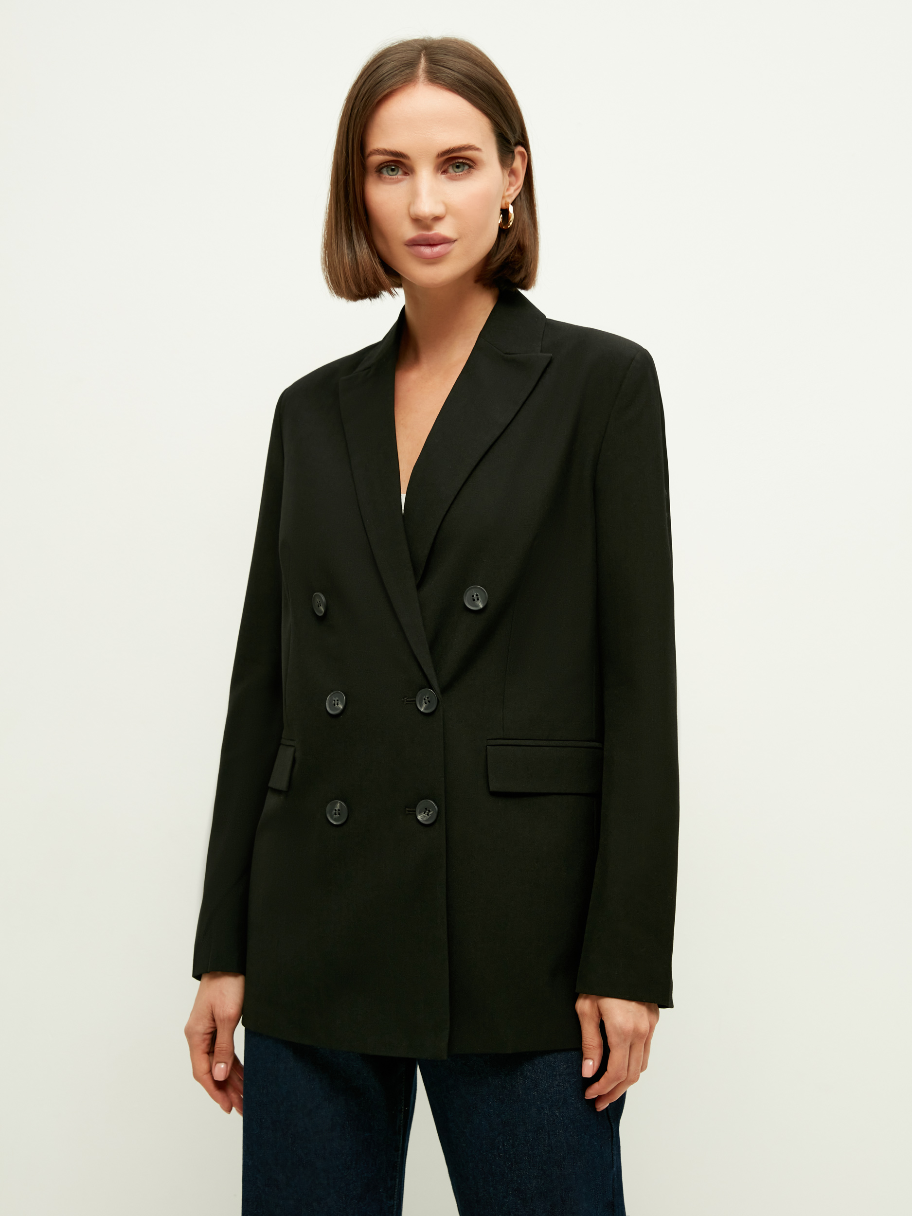 

Жакет женский ZARINA 2368249641-50 черный 2XS, 2368249641-50