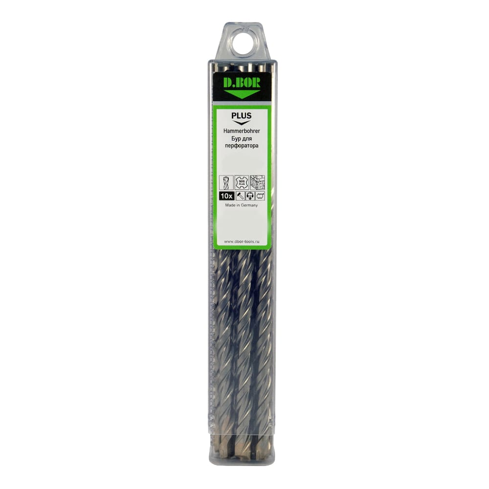 

D.BOR Буры SDS-plus V PLUS 10x100/160, 2-cutting 240369
