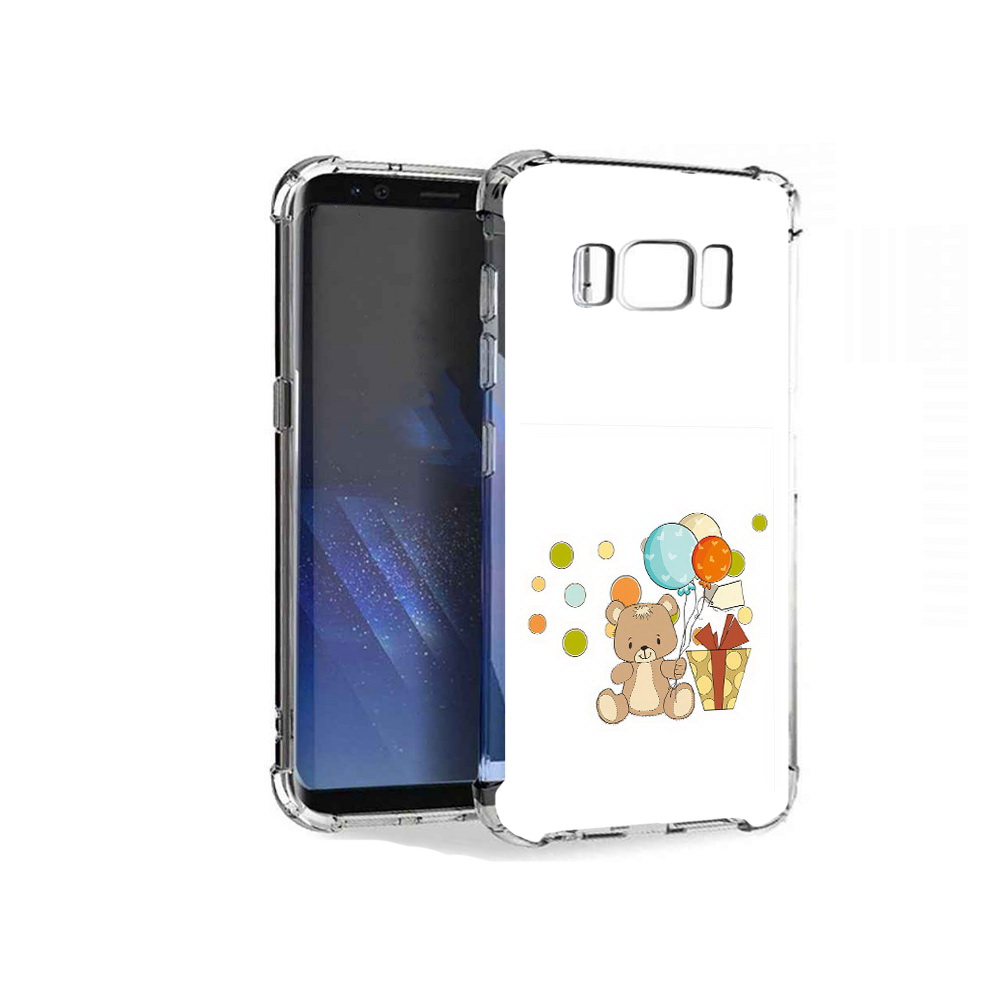 

Чехол MyPads Tocco для Samsung Galaxy S8+ медвеженок с подарком, Tocco