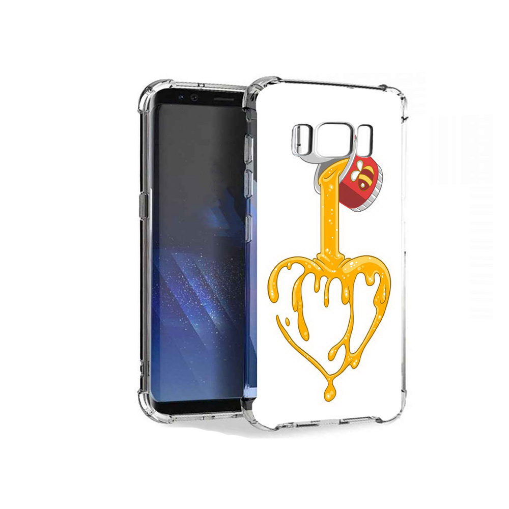 

Чехол MyPads Tocco для Samsung Galaxy S8+ медовое сердце, Tocco