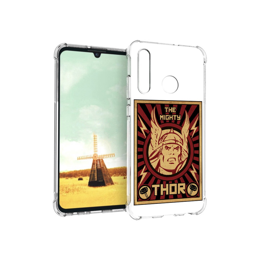 

Чехол MyPads Tocco для Huawei P Smart+ тор лицо, Прозрачный, Tocco