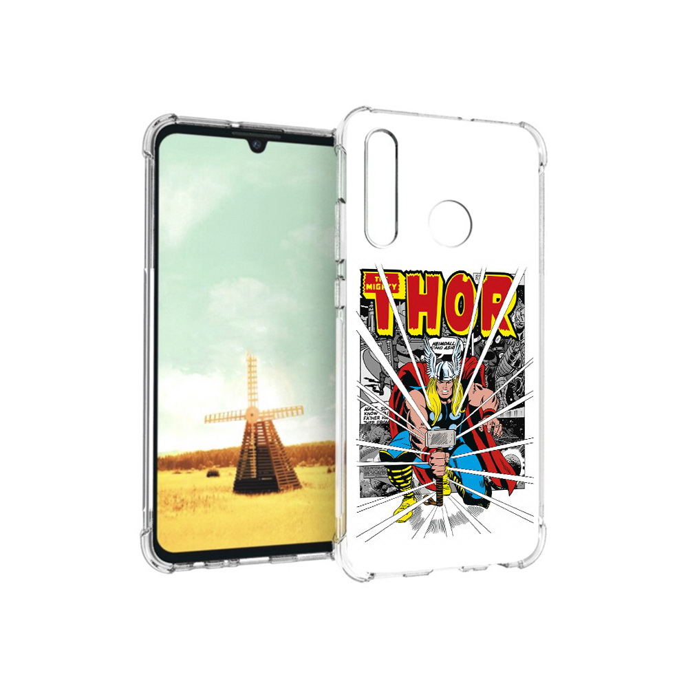 

Чехол MyPads Tocco для Huawei P Smart+ тор рисунок, Прозрачный, Tocco