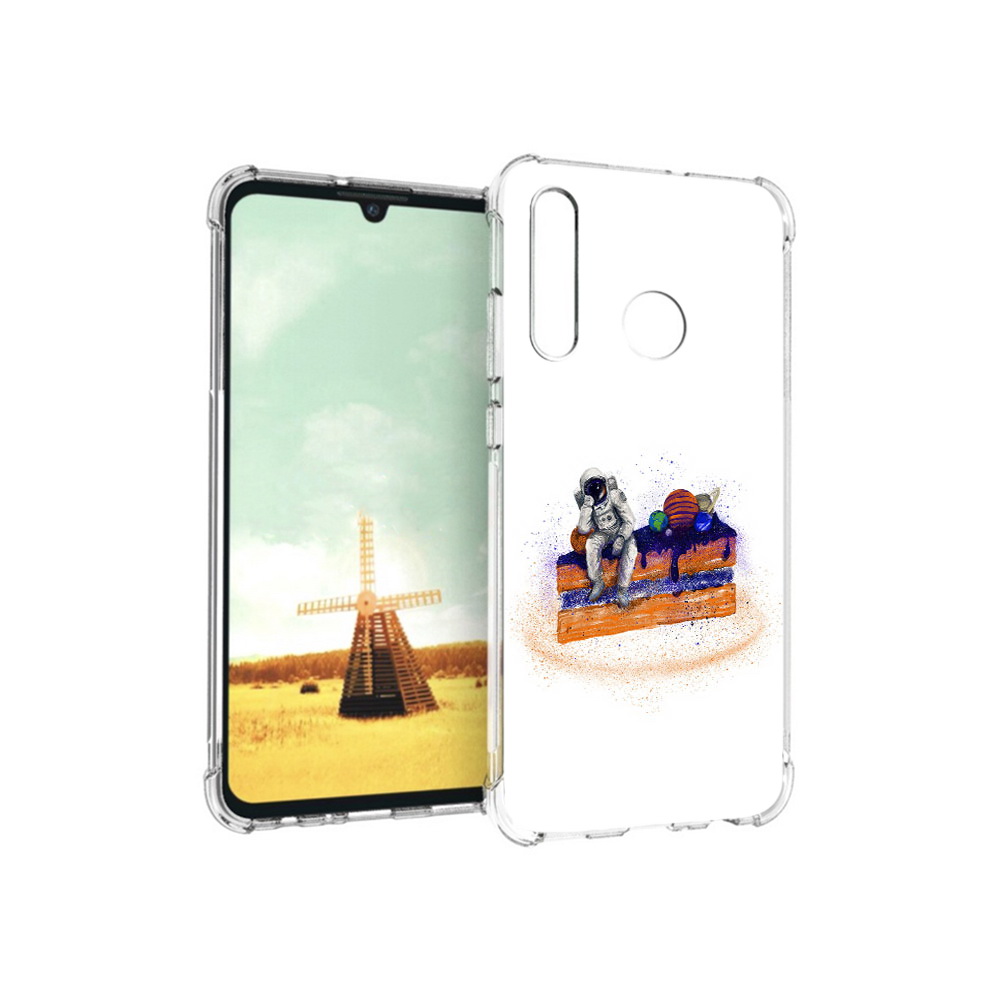 

Чехол MyPads Tocco для Huawei P Smart+ торт с планетами, Прозрачный, Tocco