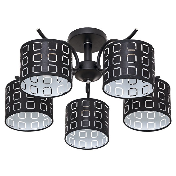 

Люстра ЭкономСвет Куб 5xE27 40W 52x52x26см