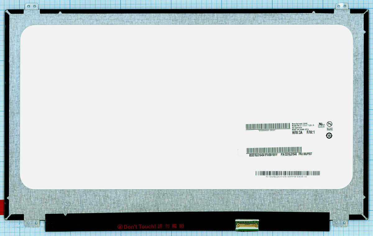 

Матрица ОЕМ для ноутбука B156XTN04.6 (100114002V), совместимая с p/n: B156XTN04.6