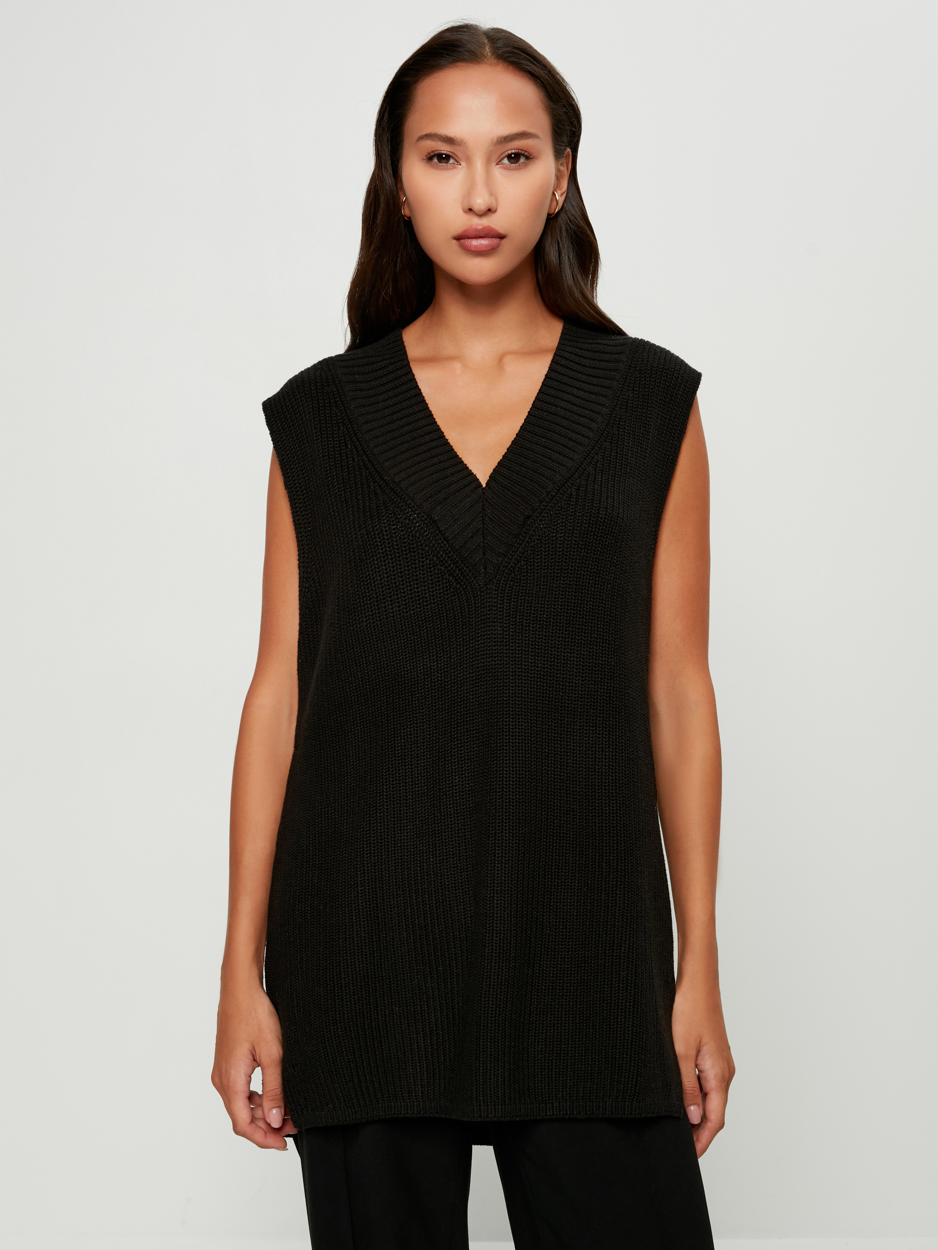 

Жилет женский ZARINA 2368634834-50 черный S, 2368634834-50