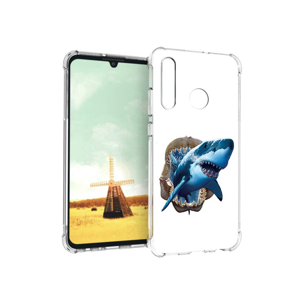 

Чехол MyPads Tocco для Huawei P Smart+ челюсти, Прозрачный, Tocco
