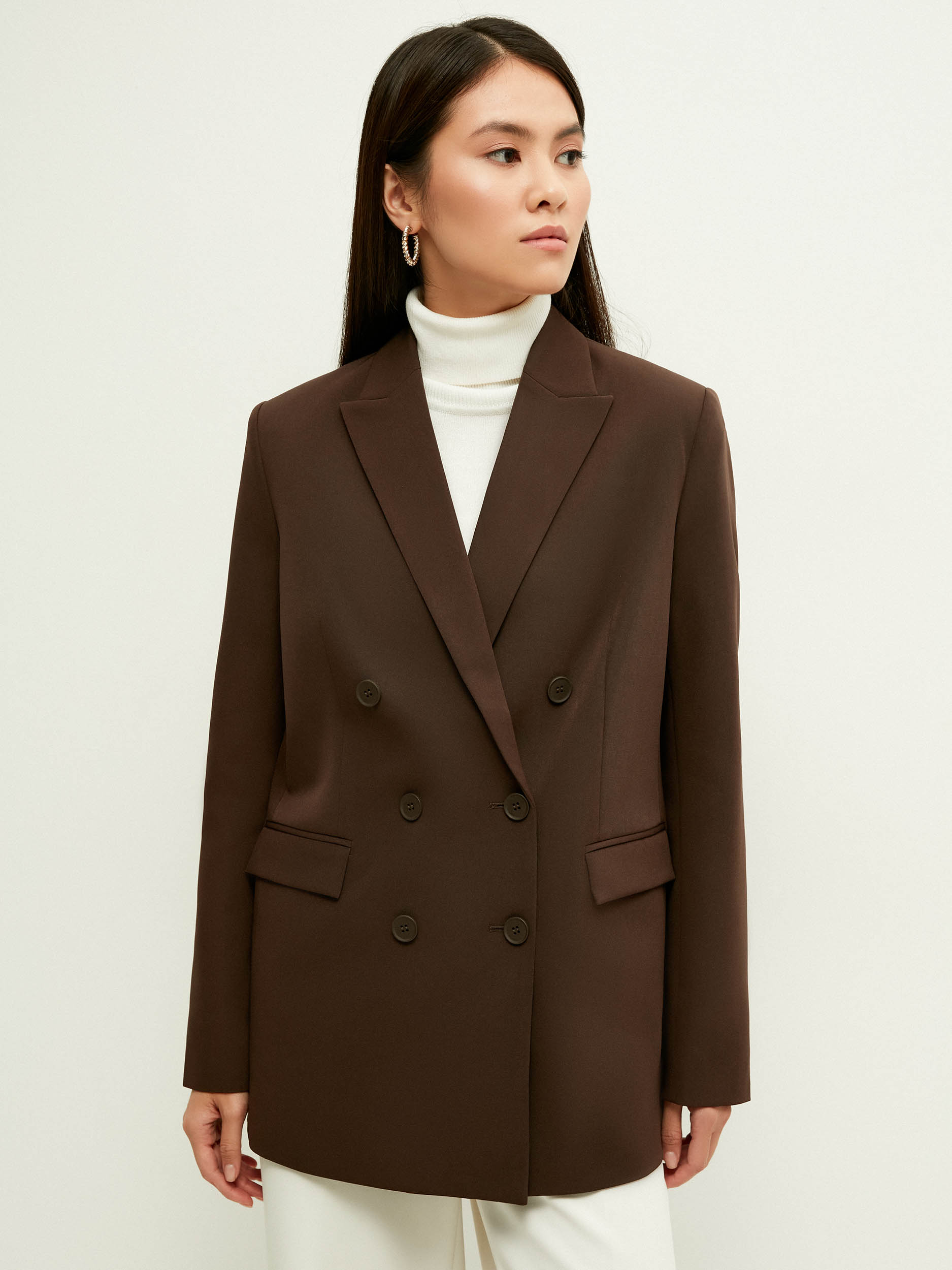 

Жакет женский ZARINA 2368241631-27 коричневый XS, 2368241631-27