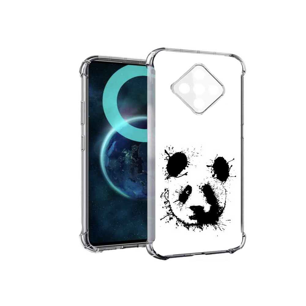 

Чехол MyPads клякса-панда для Infinix Zero 8, Прозрачный, Tocco