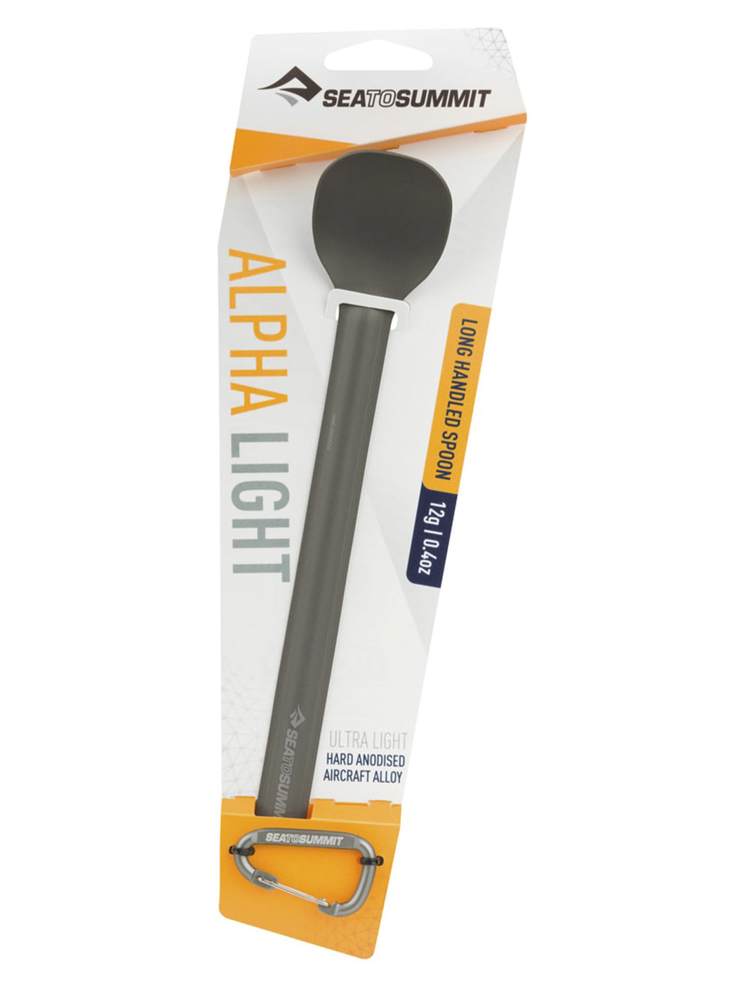 Ложка Sea To Summit Alphalight Long Handled Spoon Grey Anodised (Б/Р) 2024