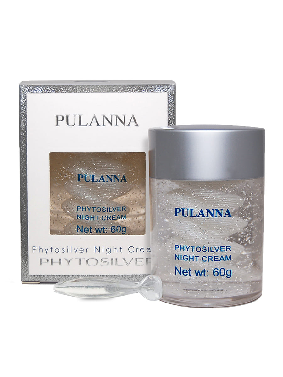 фото Ночной крем pulanna phytosilver night cream 60г