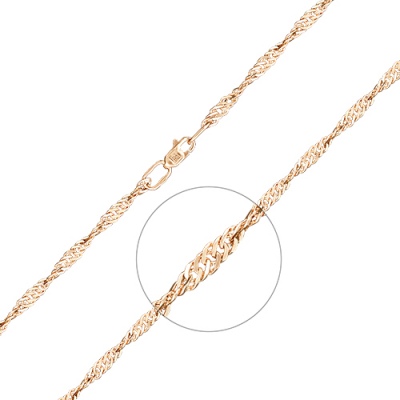 

Браслет из золота р. 20 PLATINA jewelry 22-0703-050-1110-17, 22-0703-050-1110-17