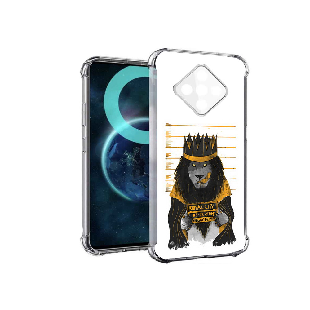

Чехол MyPads лев в законе для Infinix Zero 8, Прозрачный, Tocco