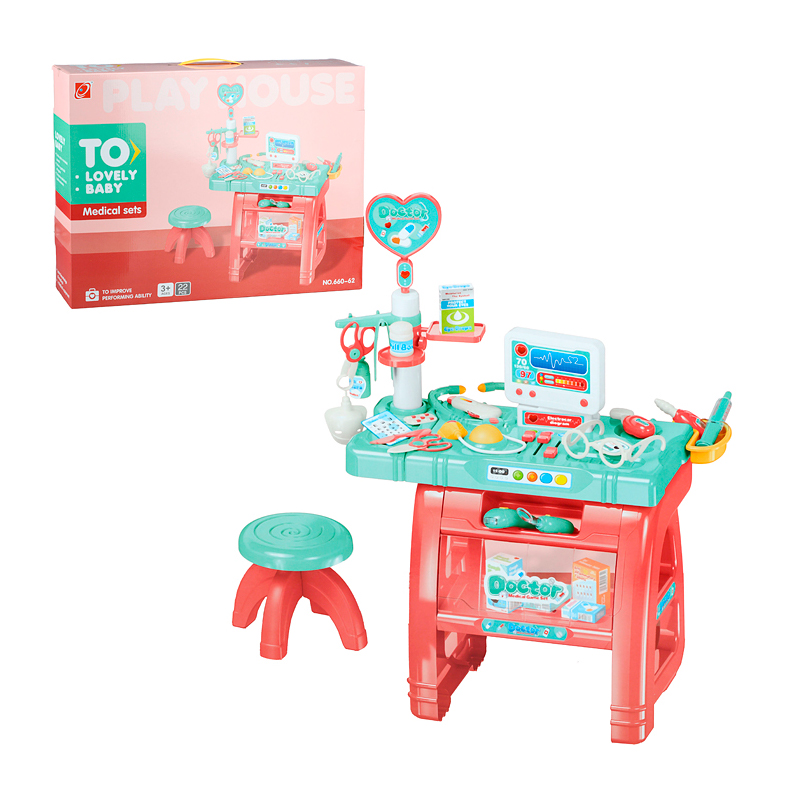 

Игровой набор 660-62 Доктор в коробке