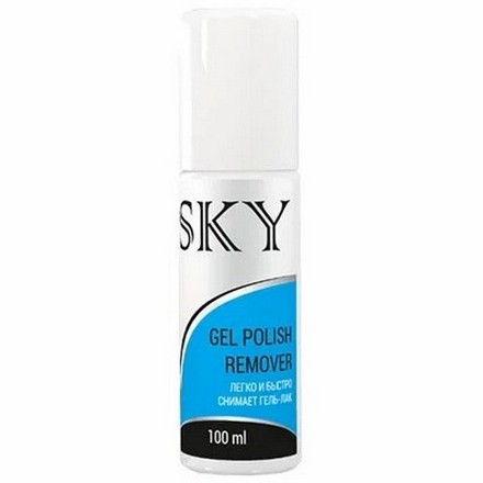 

Жидкость для снятия гель-лака Sky 100 мл, Прозрачный