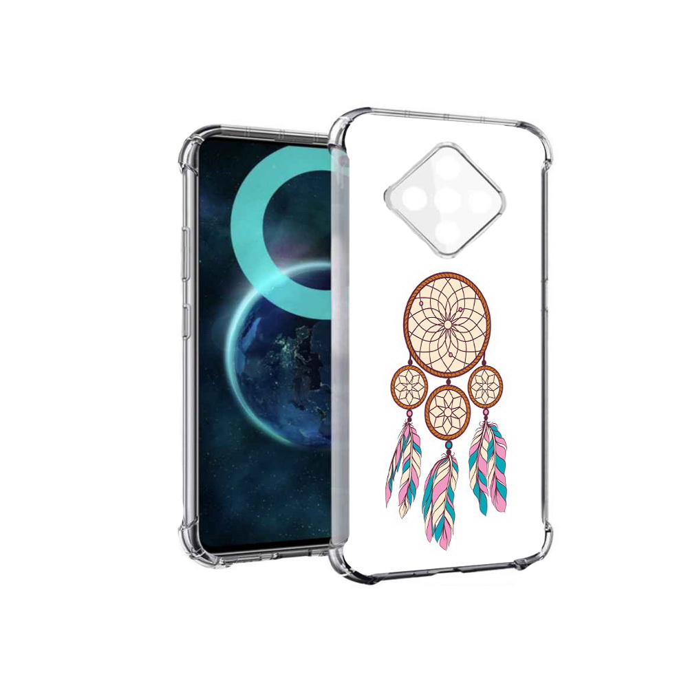 

Чехол MyPads ловец снов бежевый для Infinix Zero 8, Прозрачный, Tocco
