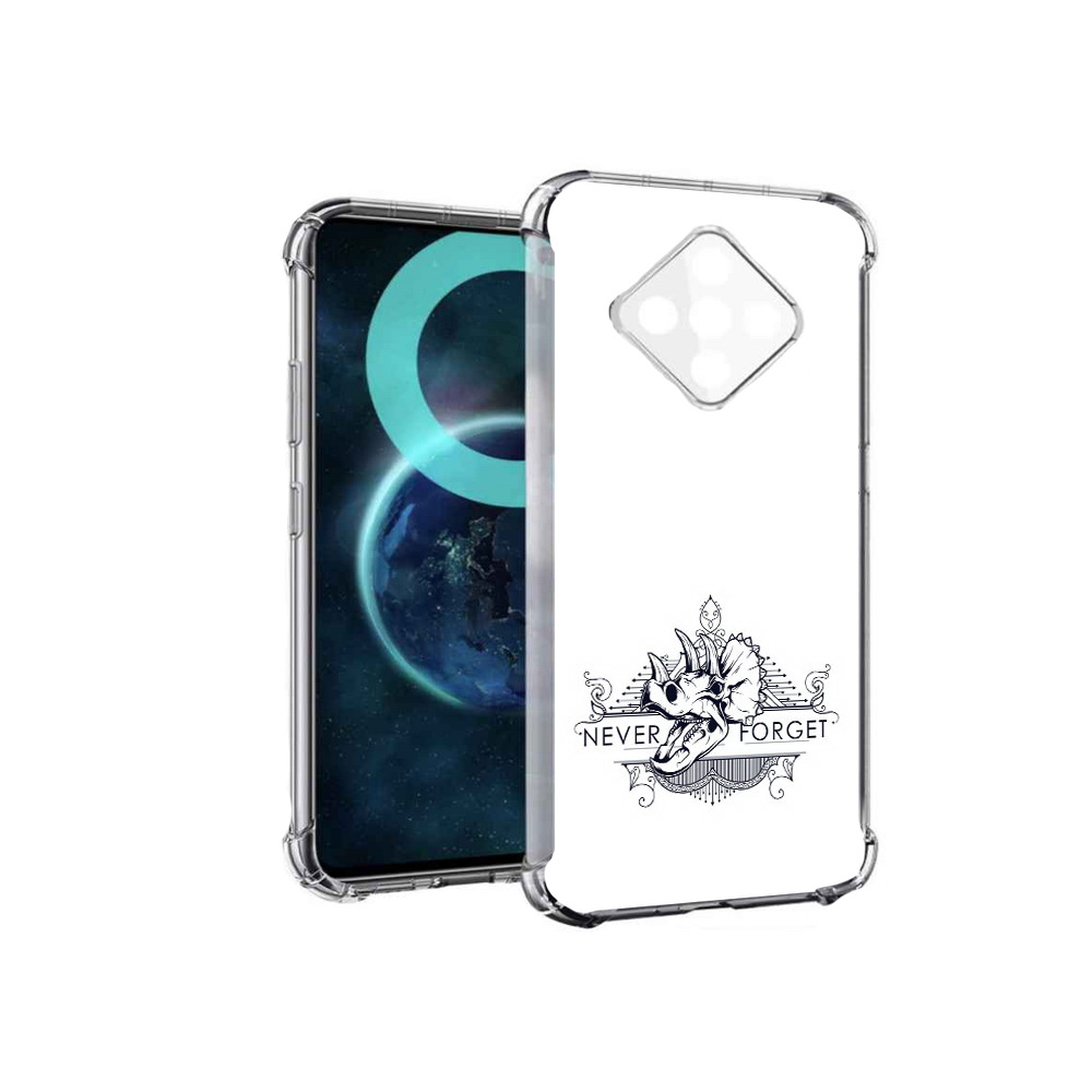 

Чехол MyPads логотип носорога никогда не забуду для Infinix Zero 8, Прозрачный, Tocco