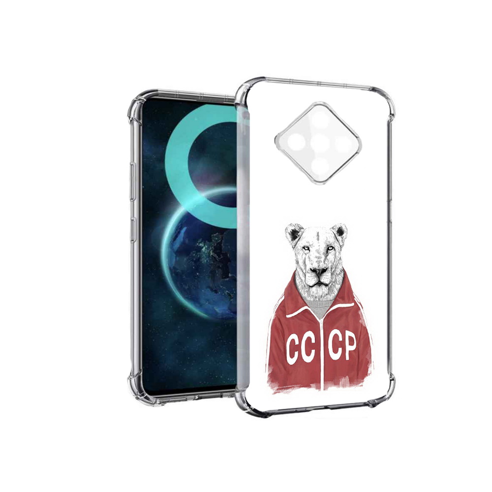 

Чехол MyPads львица ссср для Infinix Zero 8, Прозрачный, Tocco
