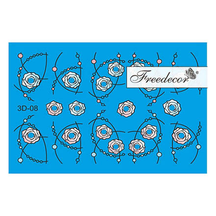 

Набор, Freedecor, 3D-слайдер №8, 2 шт., Зеленый;белый