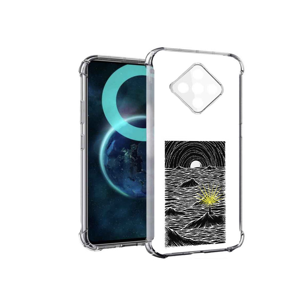 

Чехол MyPads маяк в черно белом море для Infinix Zero 8, Прозрачный, Tocco