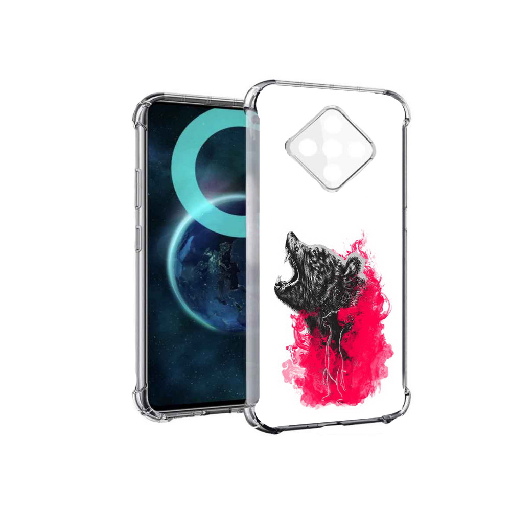 

Чехол MyPads медведь в дымке для Infinix Zero 8, Прозрачный, Tocco