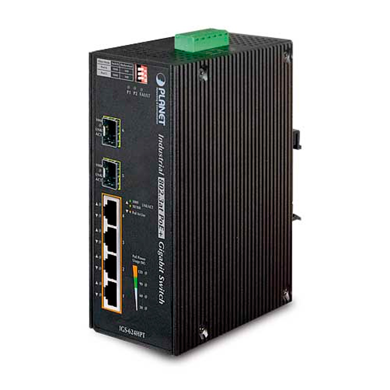 

Коммутатор Planet IP30 Industrial черный, IP30 Industrial