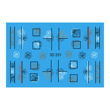 

Набор, Freedecor, 3D-слайдер №251, 2 шт.