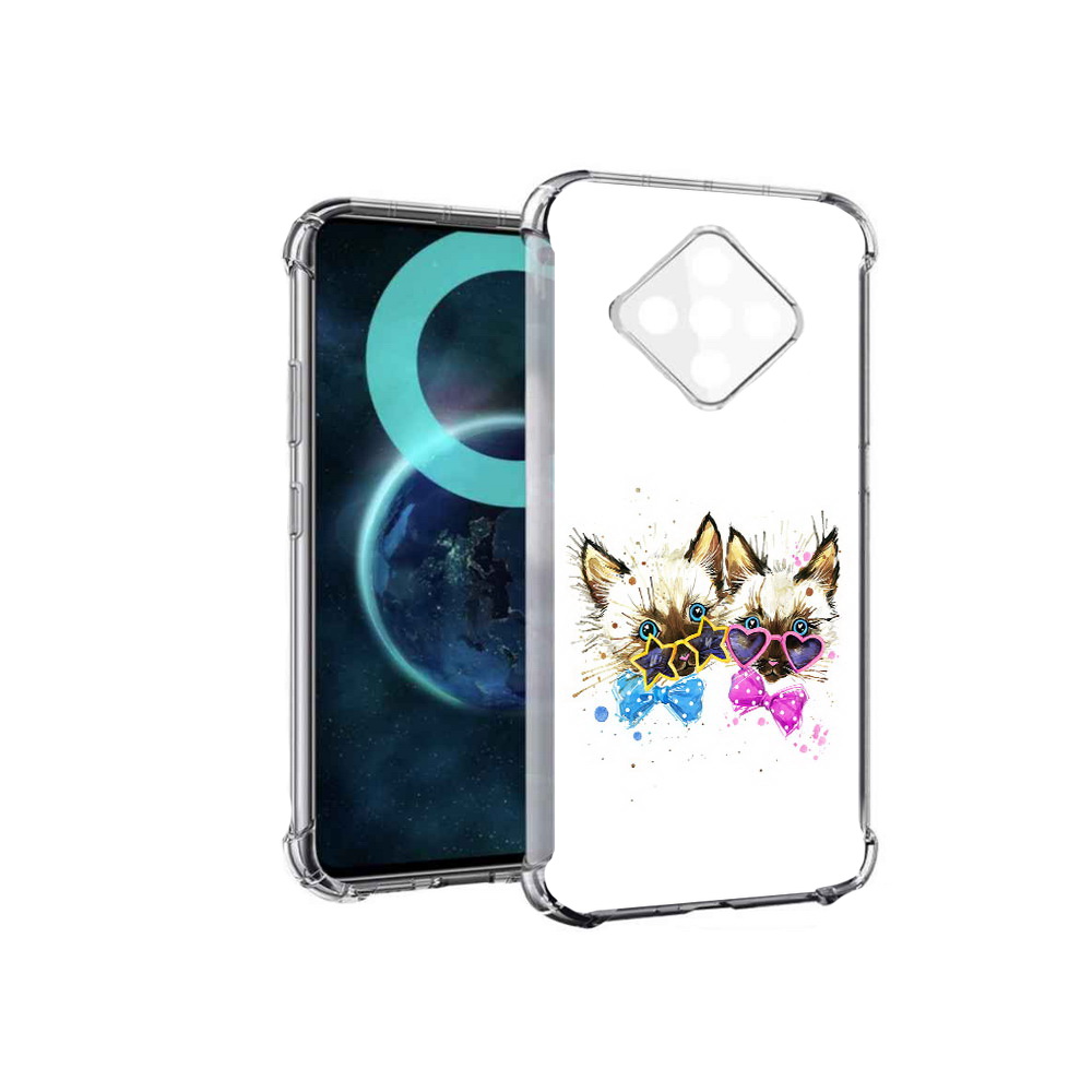 

Чехол MyPads милые котята для Infinix Zero 8, Прозрачный, Tocco