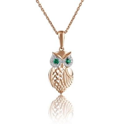 

Кулон из красного золота PLATINA jewelry 03-2338-00-404-1110-03, фианит, 03-2338-00-404-1110-03