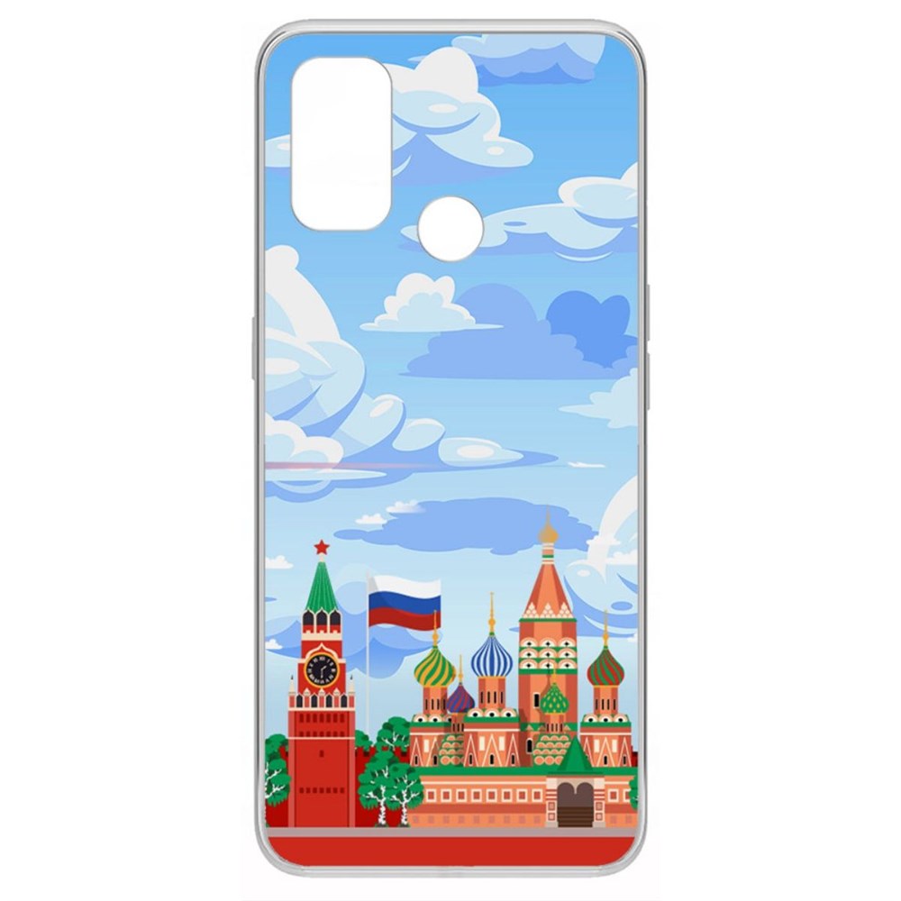 

Чехол-накладка Krutoff Clear Case Красная Площадь для Oppo A53 (2020), Прозрачный