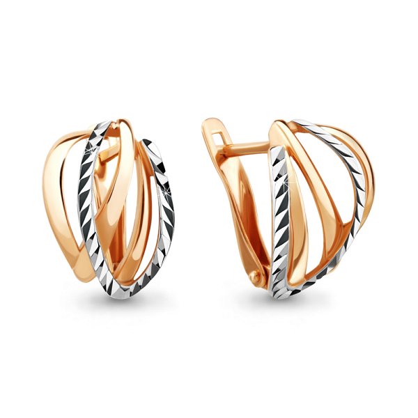 

Серьги из золота TEO MAORI 833570.1, 833570.1