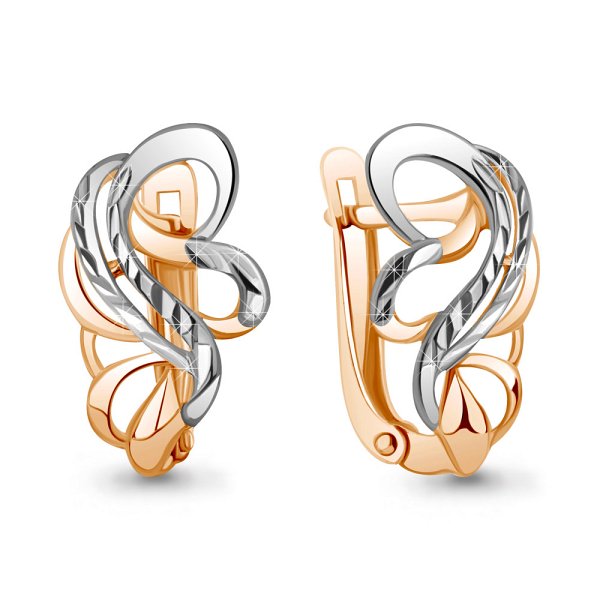 

Серьги из золота TEO MAORI 833598.1, 833598.1