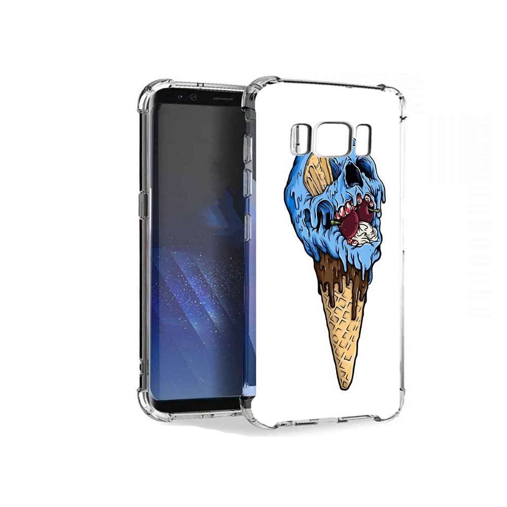 

Чехол MyPads Tocco для Samsung Galaxy S8+ мороженное череп, Tocco