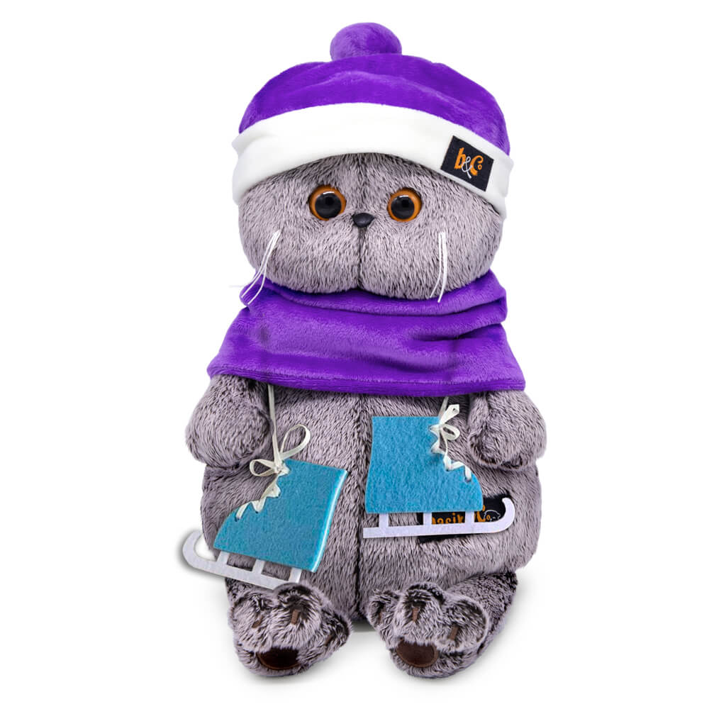 

Мягкая игрушка BUDI BASA Кот Басик с коньками 25 см Ks25-163