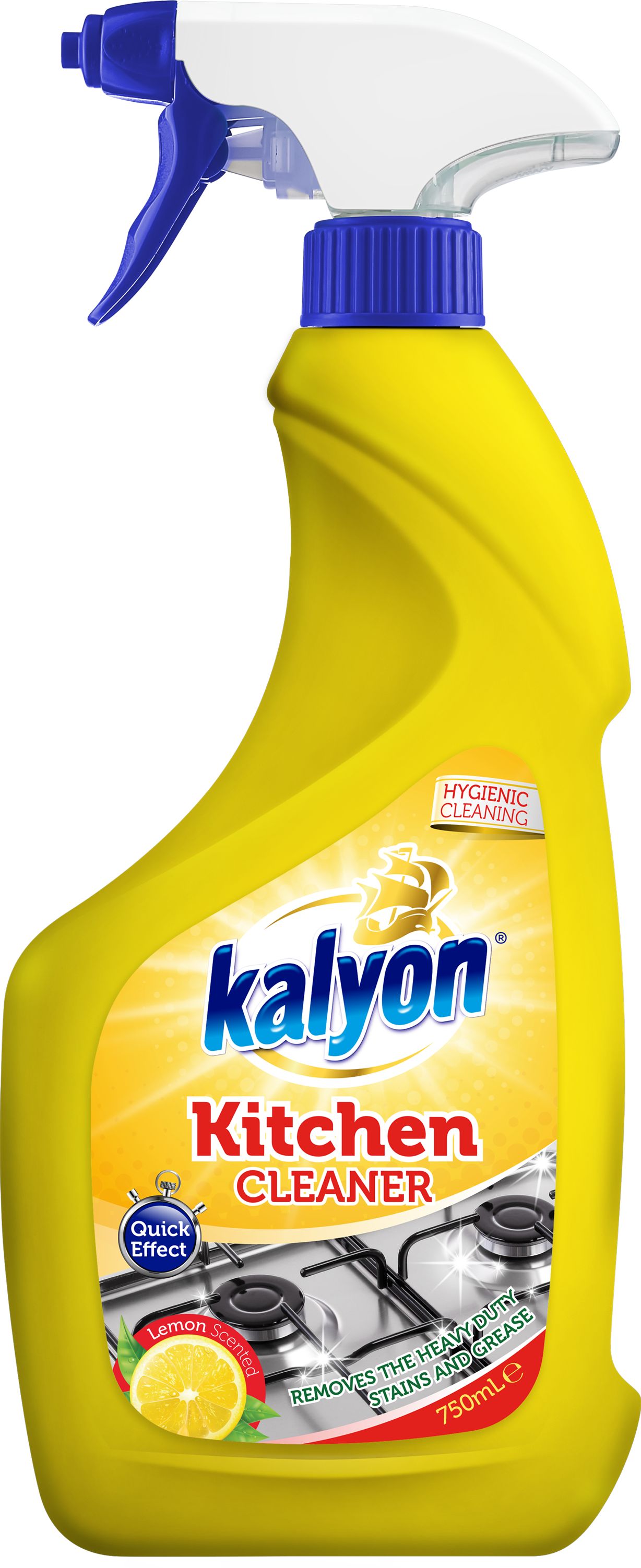 Спрей для чистки кухни Kalyon Kitchen Cleaner с ароматом лимона 750 мл