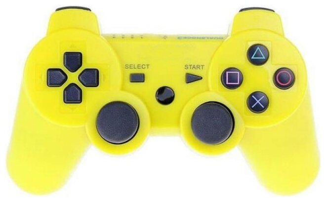 фото Геймпад nn для sony playstation dualshock 3 yellow nobrand