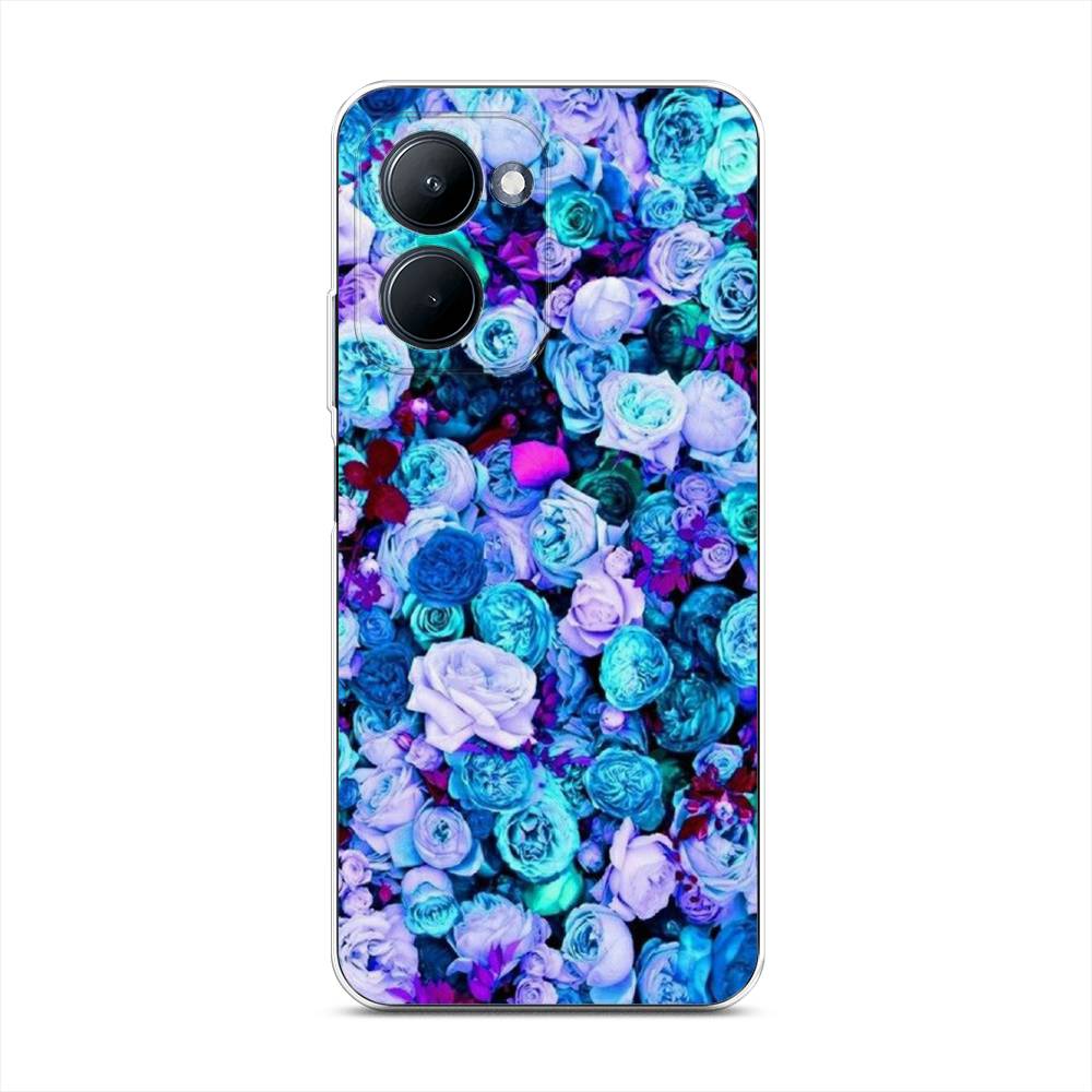 

Чехол для Realme C33 "Цветочный ковер", Фиолетовый, 2511350-2